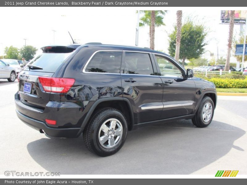Blackberry Pearl / Dark Graystone/Medium Graystone 2011 Jeep Grand Cherokee Laredo
