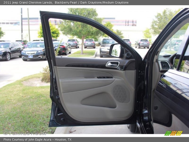 Blackberry Pearl / Dark Graystone/Medium Graystone 2011 Jeep Grand Cherokee Laredo