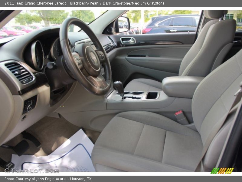 Blackberry Pearl / Dark Graystone/Medium Graystone 2011 Jeep Grand Cherokee Laredo