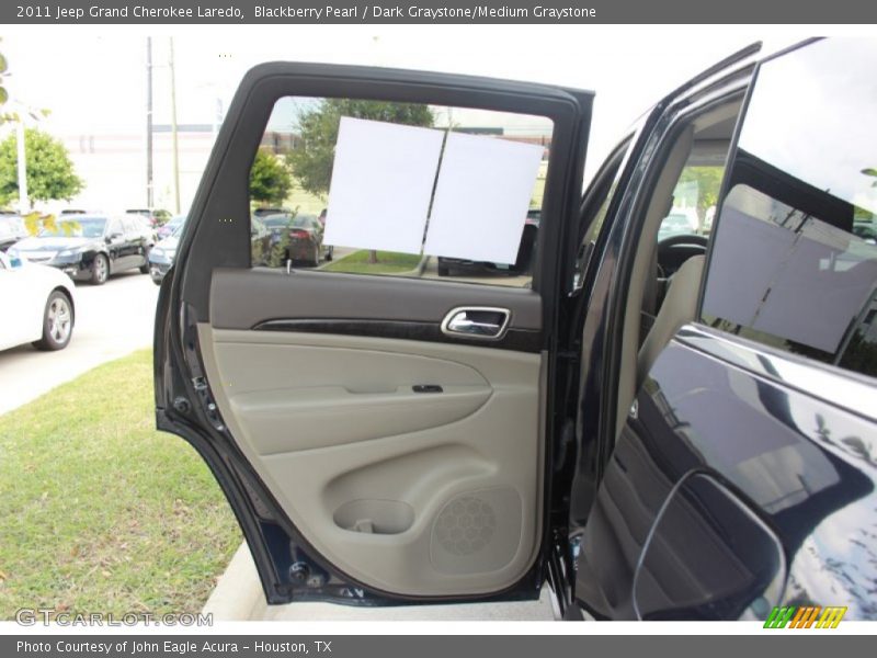 Blackberry Pearl / Dark Graystone/Medium Graystone 2011 Jeep Grand Cherokee Laredo