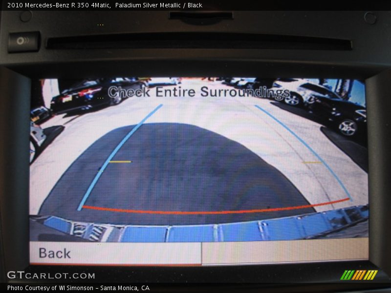 Paladium Silver Metallic / Black 2010 Mercedes-Benz R 350 4Matic