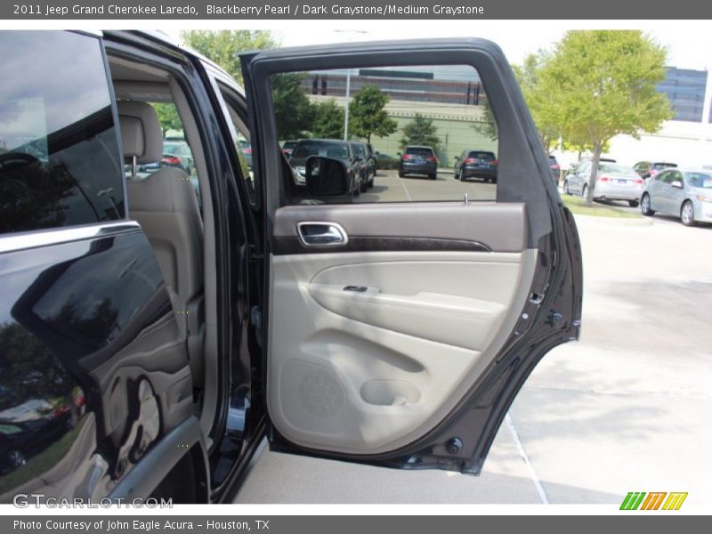 Blackberry Pearl / Dark Graystone/Medium Graystone 2011 Jeep Grand Cherokee Laredo