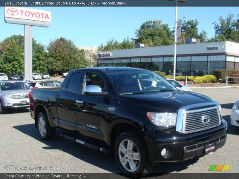 Black / Redrock/Black 2011 Toyota Tundra Limited Double Cab 4x4