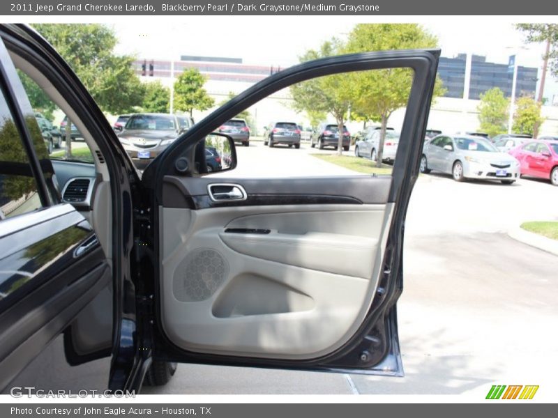 Blackberry Pearl / Dark Graystone/Medium Graystone 2011 Jeep Grand Cherokee Laredo