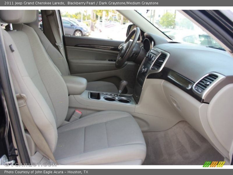Blackberry Pearl / Dark Graystone/Medium Graystone 2011 Jeep Grand Cherokee Laredo