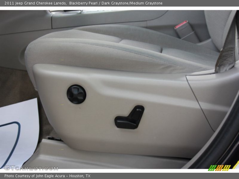 Blackberry Pearl / Dark Graystone/Medium Graystone 2011 Jeep Grand Cherokee Laredo