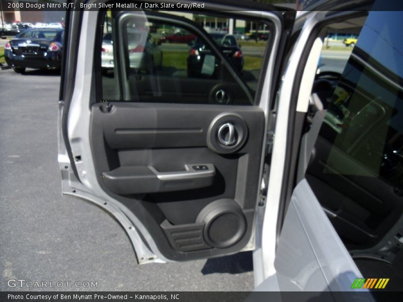 Bright Silver Metallic / Dark Slate Gray/Red 2008 Dodge Nitro R/T