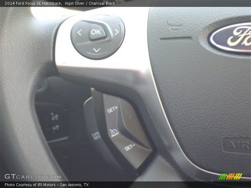 Ingot Silver / Charcoal Black 2014 Ford Focus SE Hatchback