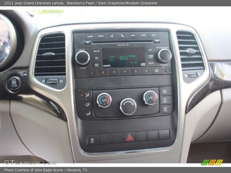Blackberry Pearl / Dark Graystone/Medium Graystone 2011 Jeep Grand Cherokee Laredo