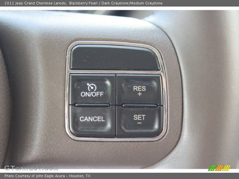 Blackberry Pearl / Dark Graystone/Medium Graystone 2011 Jeep Grand Cherokee Laredo