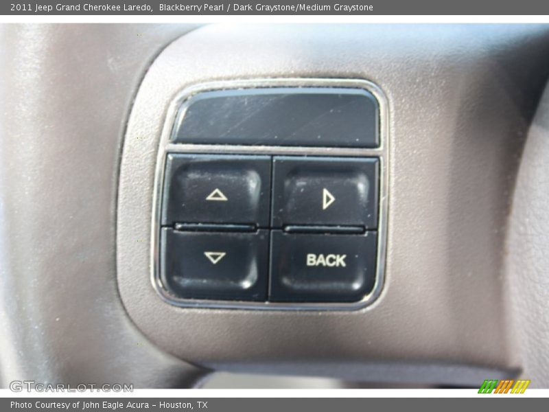 Blackberry Pearl / Dark Graystone/Medium Graystone 2011 Jeep Grand Cherokee Laredo