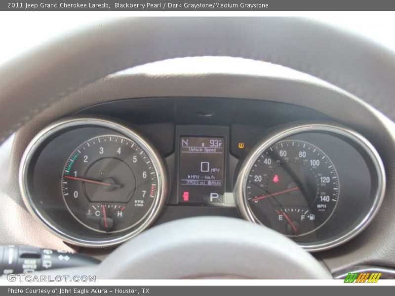 Blackberry Pearl / Dark Graystone/Medium Graystone 2011 Jeep Grand Cherokee Laredo