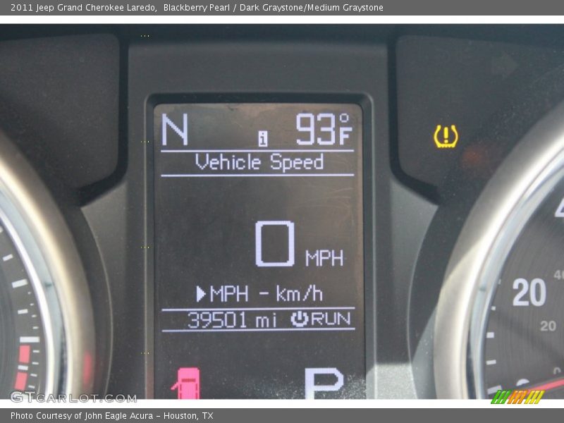 Blackberry Pearl / Dark Graystone/Medium Graystone 2011 Jeep Grand Cherokee Laredo