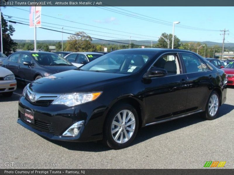 Attitude Black Metallic / Ash 2012 Toyota Camry XLE V6