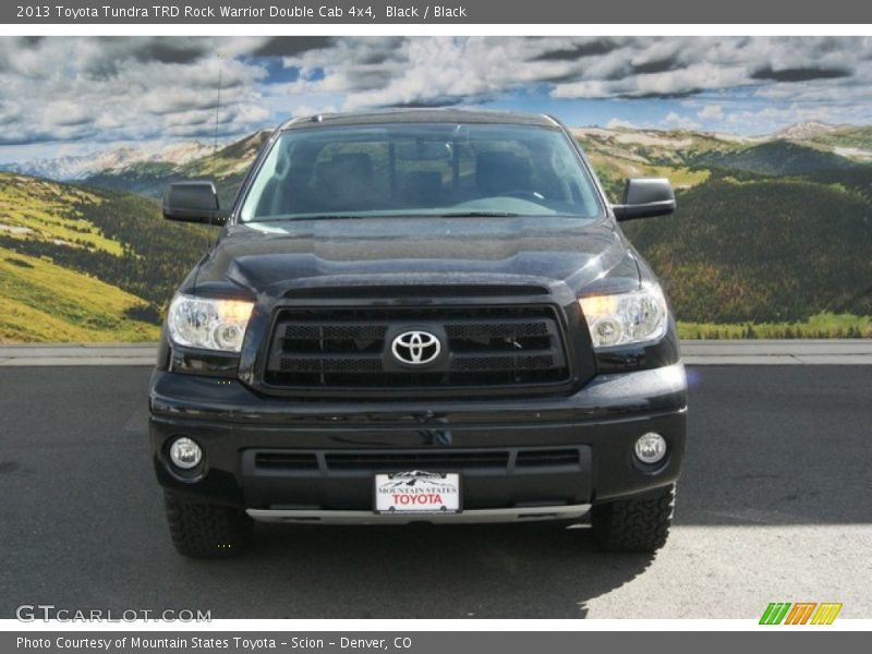 Black / Black 2013 Toyota Tundra TRD Rock Warrior Double Cab 4x4