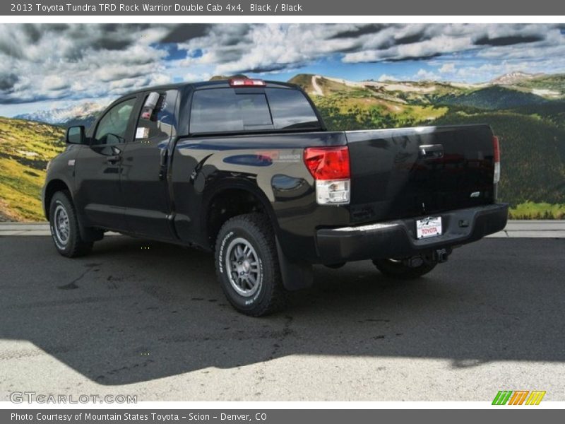 Black / Black 2013 Toyota Tundra TRD Rock Warrior Double Cab 4x4