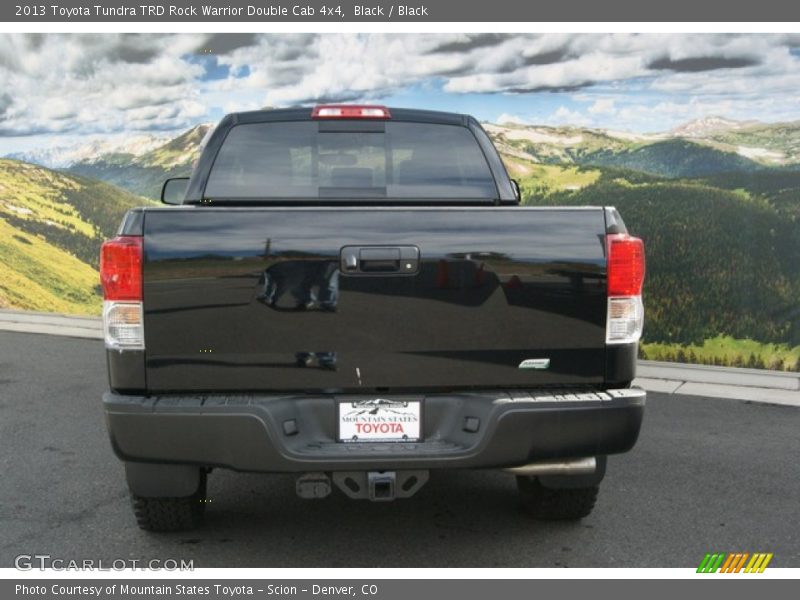 Black / Black 2013 Toyota Tundra TRD Rock Warrior Double Cab 4x4