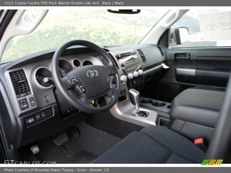 Black / Black 2013 Toyota Tundra TRD Rock Warrior Double Cab 4x4