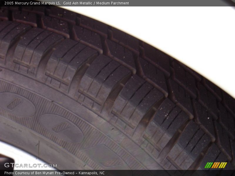Gold Ash Metallic / Medium Parchment 2005 Mercury Grand Marquis LS