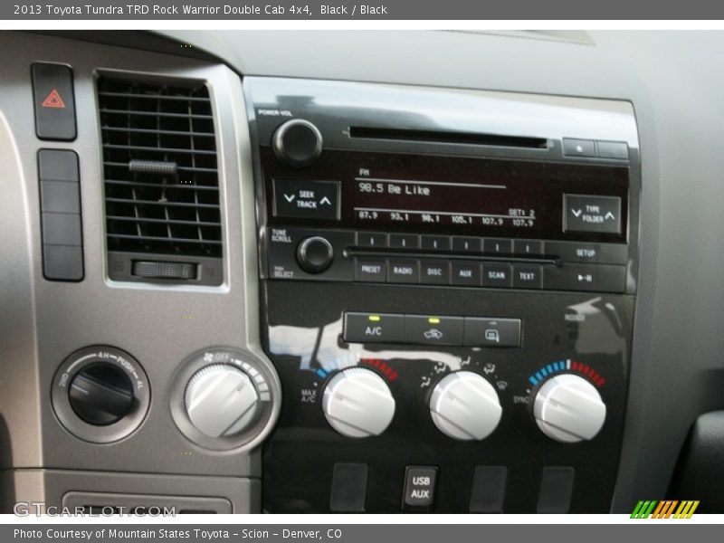 Black / Black 2013 Toyota Tundra TRD Rock Warrior Double Cab 4x4