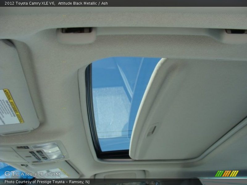 Attitude Black Metallic / Ash 2012 Toyota Camry XLE V6