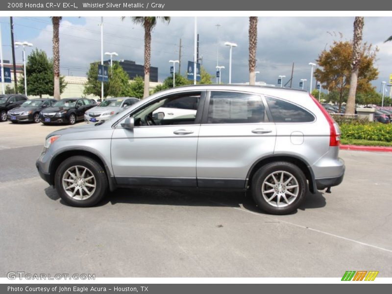 Whistler Silver Metallic / Gray 2008 Honda CR-V EX-L