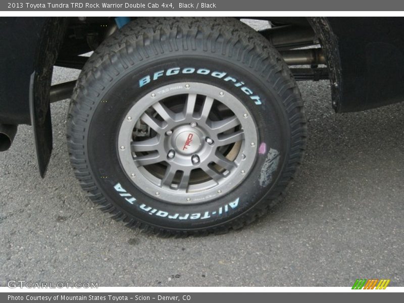 Black / Black 2013 Toyota Tundra TRD Rock Warrior Double Cab 4x4