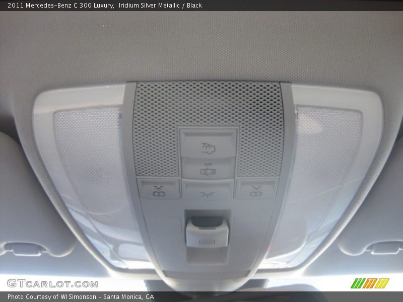 Iridium Silver Metallic / Black 2011 Mercedes-Benz C 300 Luxury
