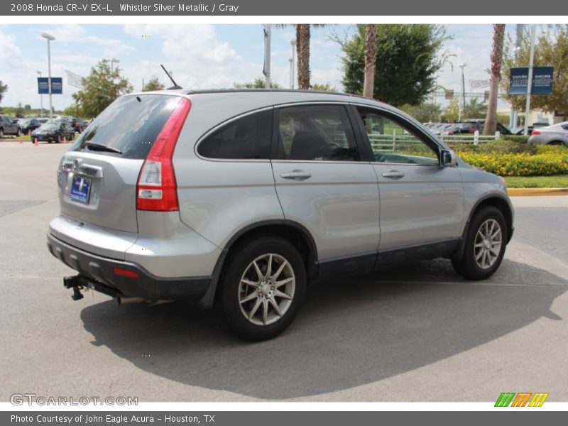 Whistler Silver Metallic / Gray 2008 Honda CR-V EX-L