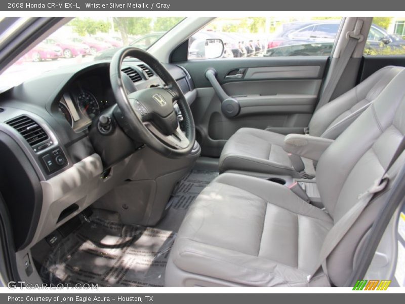 Whistler Silver Metallic / Gray 2008 Honda CR-V EX-L