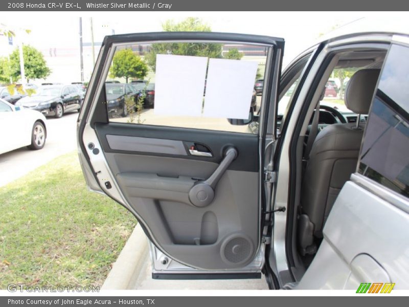 Whistler Silver Metallic / Gray 2008 Honda CR-V EX-L