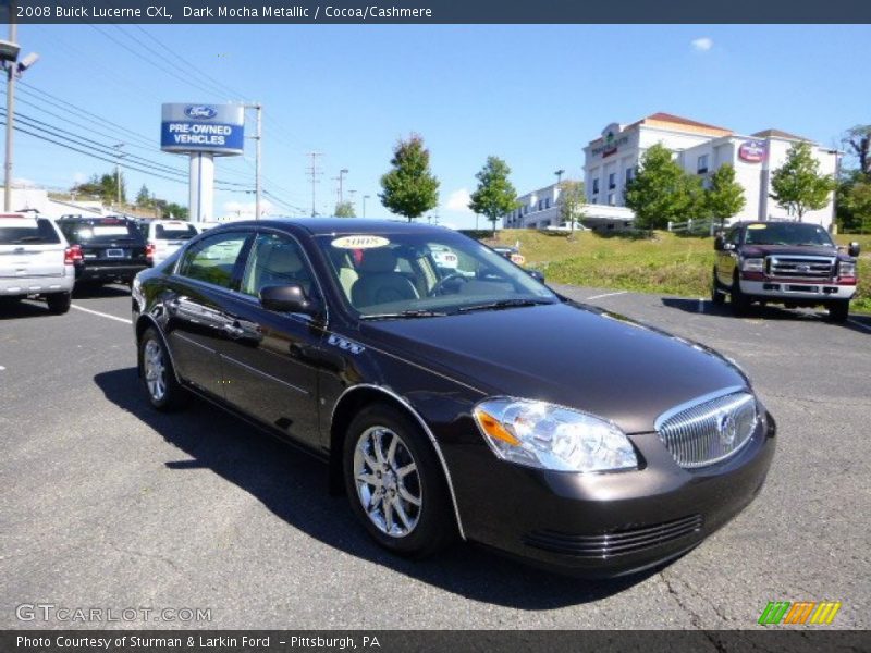 Dark Mocha Metallic / Cocoa/Cashmere 2008 Buick Lucerne CXL