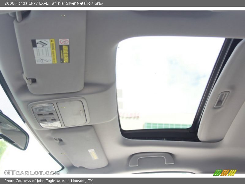 Whistler Silver Metallic / Gray 2008 Honda CR-V EX-L