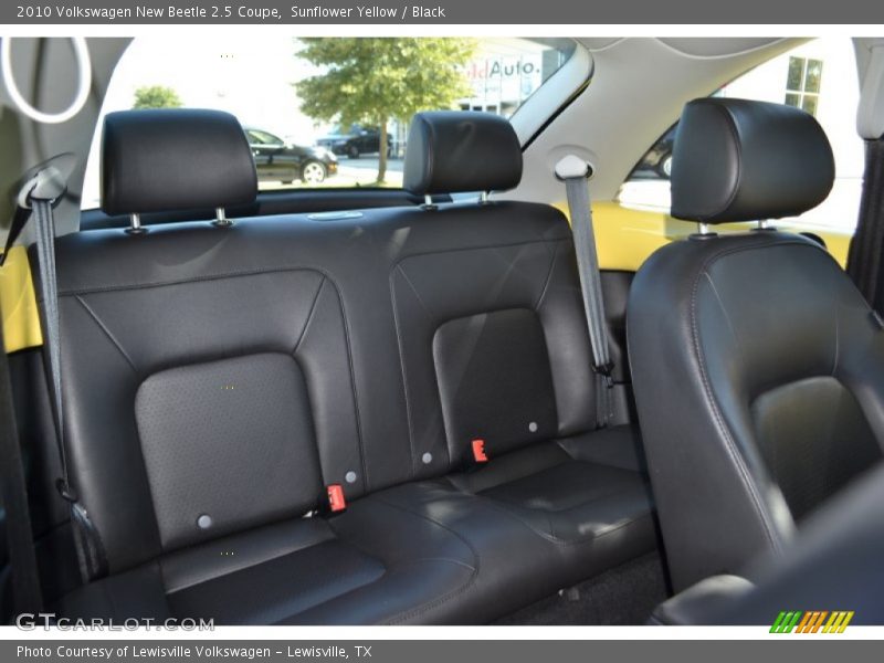 Sunflower Yellow / Black 2010 Volkswagen New Beetle 2.5 Coupe