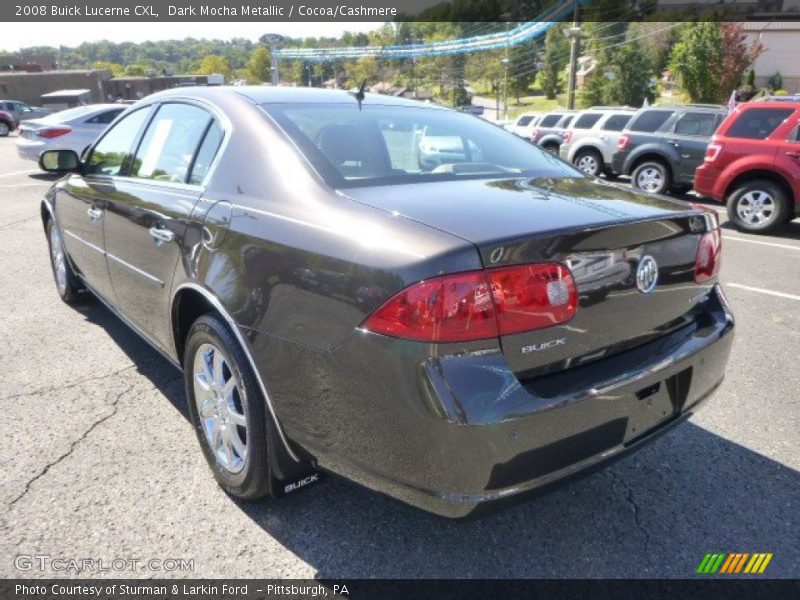 Dark Mocha Metallic / Cocoa/Cashmere 2008 Buick Lucerne CXL