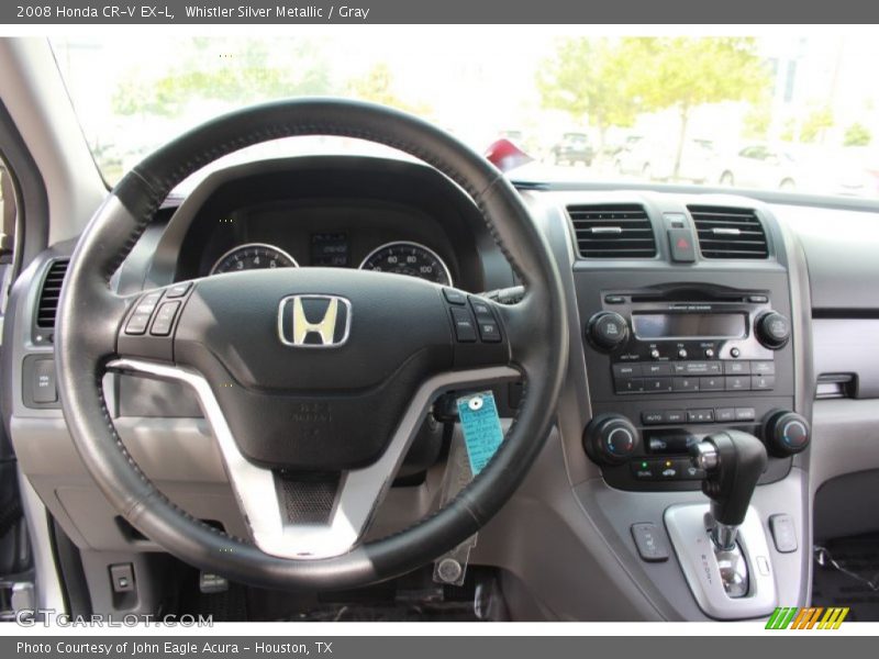 Whistler Silver Metallic / Gray 2008 Honda CR-V EX-L
