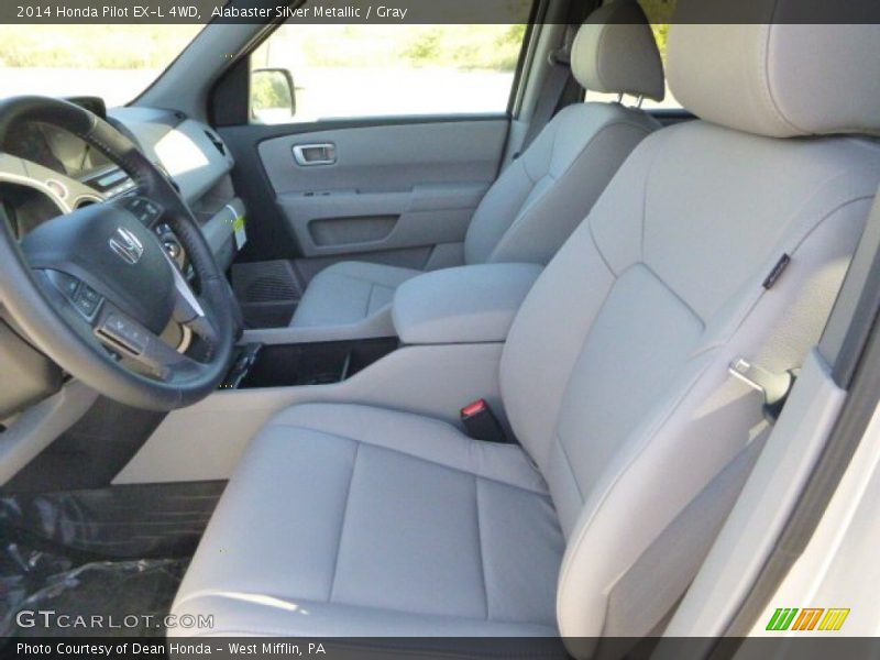 Front Seat of 2014 Pilot EX-L 4WD