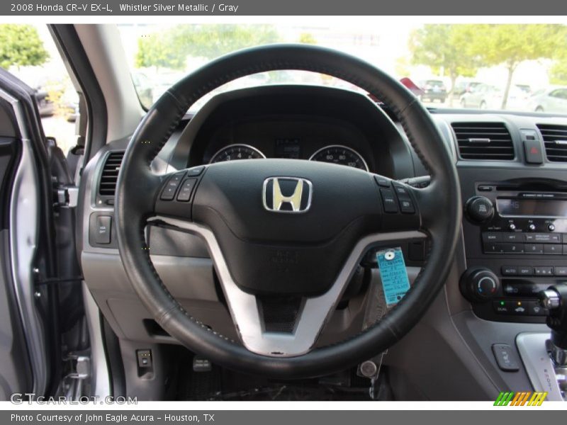 Whistler Silver Metallic / Gray 2008 Honda CR-V EX-L