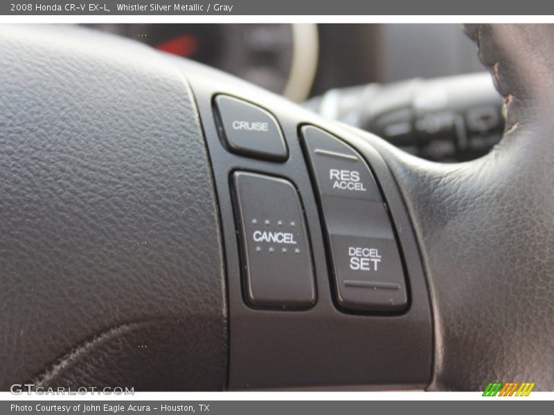 Whistler Silver Metallic / Gray 2008 Honda CR-V EX-L