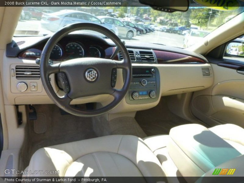 Dark Mocha Metallic / Cocoa/Cashmere 2008 Buick Lucerne CXL