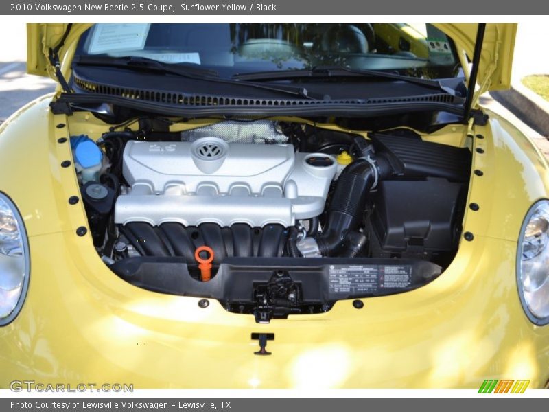 Sunflower Yellow / Black 2010 Volkswagen New Beetle 2.5 Coupe