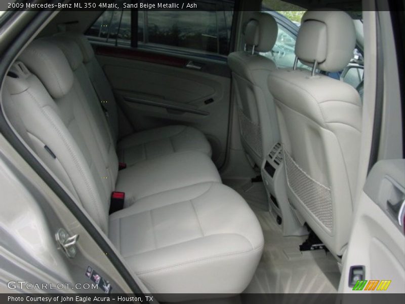 Sand Beige Metallic / Ash 2009 Mercedes-Benz ML 350 4Matic