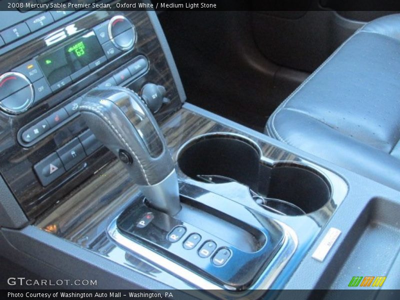 Oxford White / Medium Light Stone 2008 Mercury Sable Premier Sedan