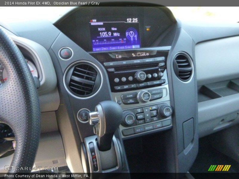 Obsidian Blue Pearl / Gray 2014 Honda Pilot EX 4WD