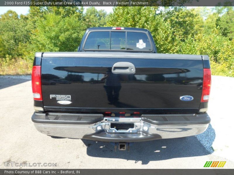 Black / Medium Parchment 2000 Ford F350 Super Duty Lariat Crew Cab 4x4 Dually