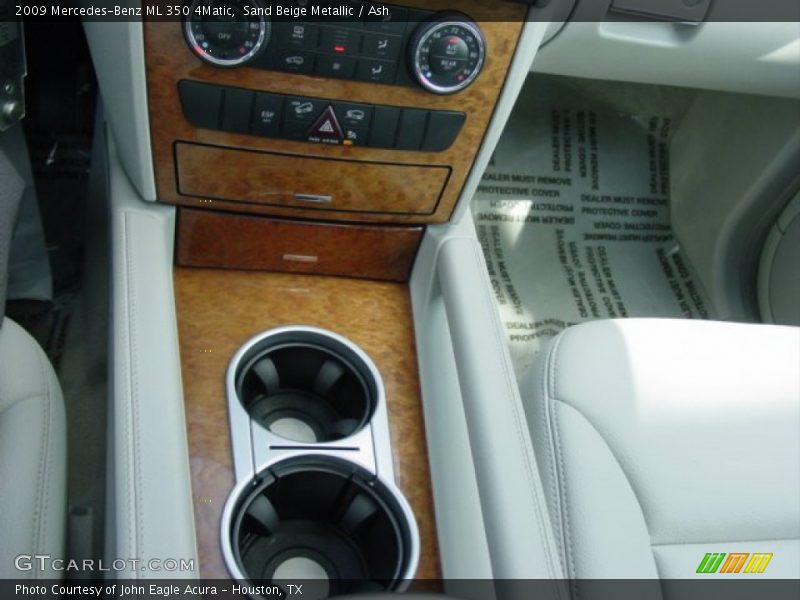 Sand Beige Metallic / Ash 2009 Mercedes-Benz ML 350 4Matic