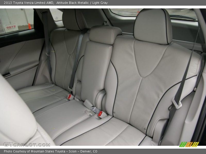 Attitude Black Metallic / Light Gray 2013 Toyota Venza Limited AWD