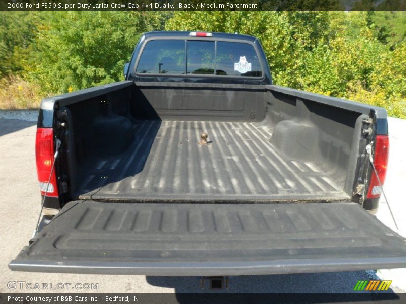 Black / Medium Parchment 2000 Ford F350 Super Duty Lariat Crew Cab 4x4 Dually