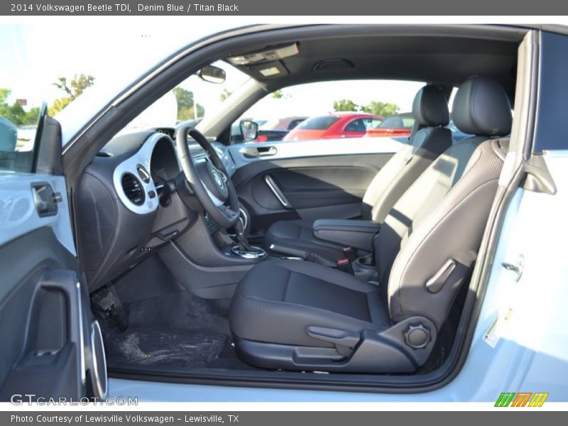 Denim Blue / Titan Black 2014 Volkswagen Beetle TDI