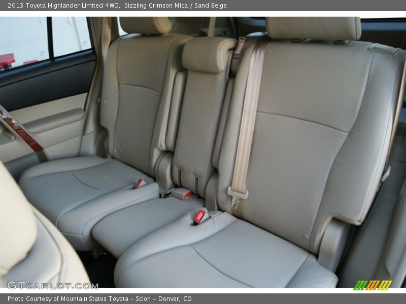 Sizzling Crimson Mica / Sand Beige 2013 Toyota Highlander Limited 4WD